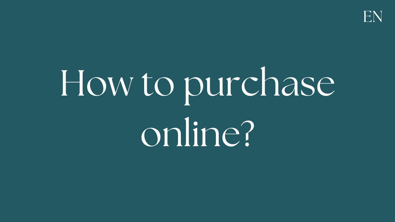 How to purchase online ?
